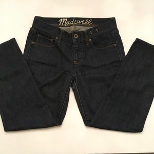 Madewell Zippered Ankle Jeans